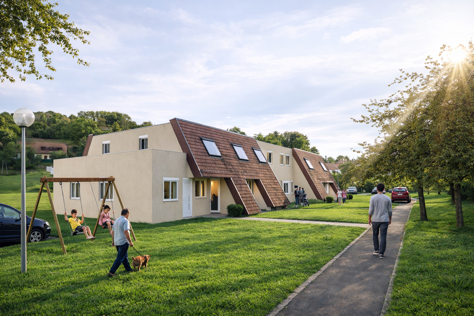 Réhabilitation de logements collectifs aux Andelys — VAL Architecture