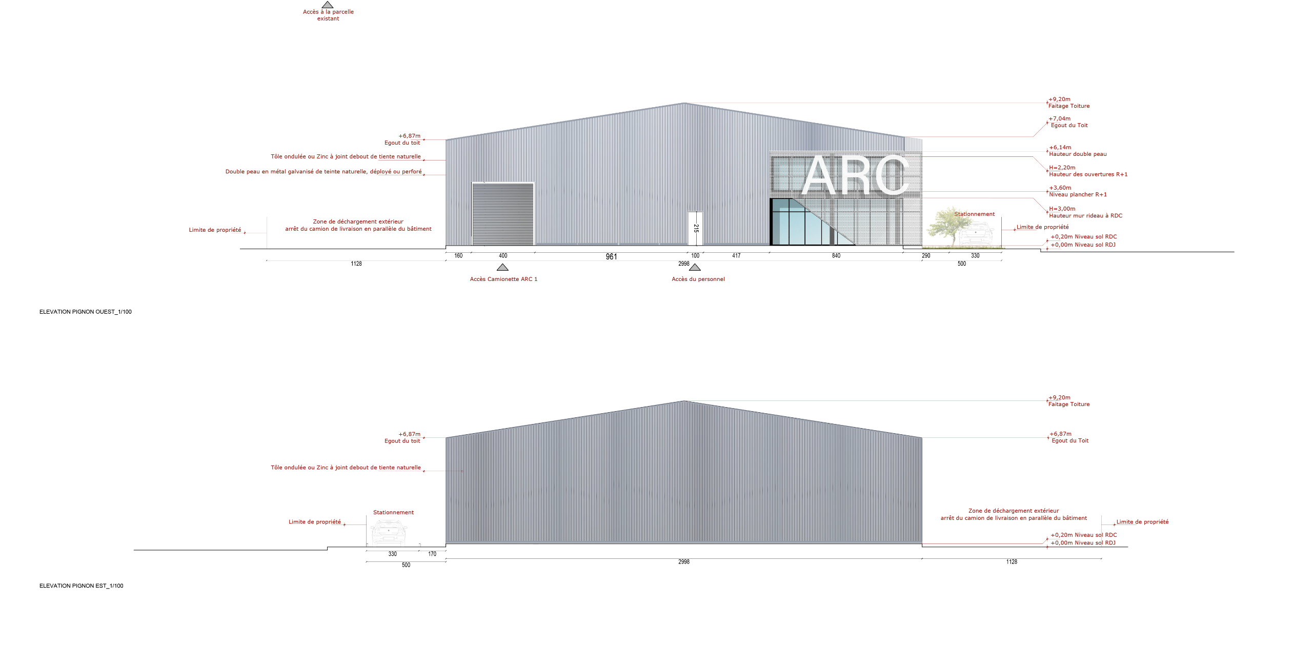 Entrepôt/Bureaux - ARC — Saint-Marcel