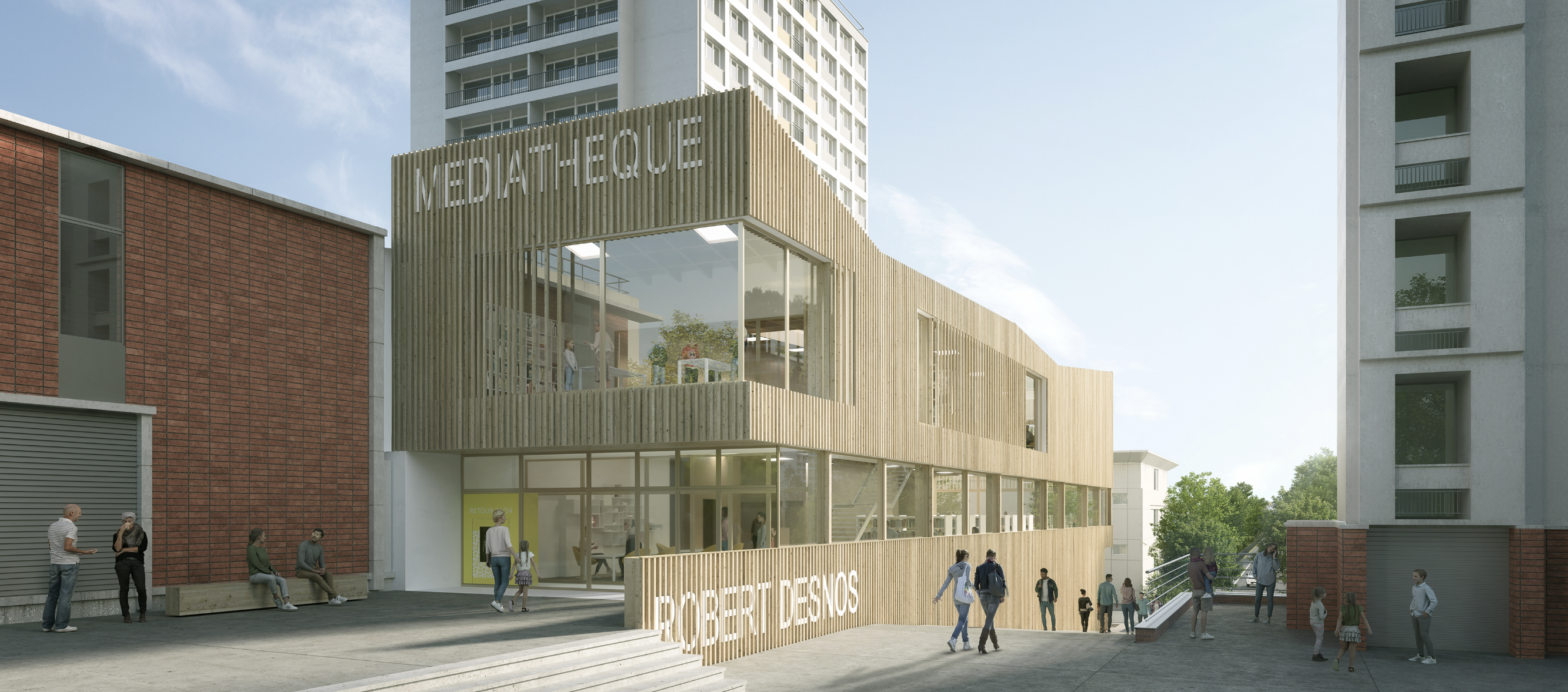 Médiathèque R.D. — Argenteuil
