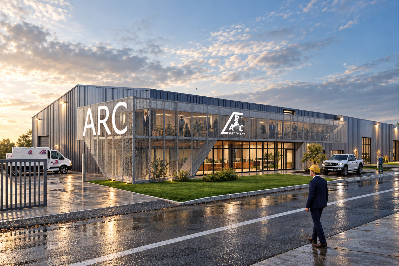 Réhabilitation des Grands Moulins de Pantin — référence ERP de VAL Architecture