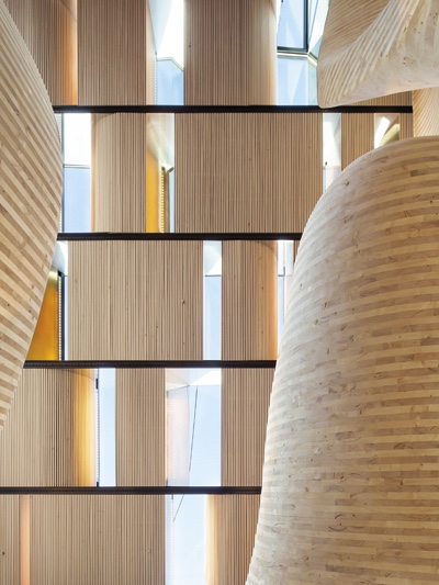 Aménagement intérieur d'un ERP — espaces de travail et de réunion — VAL Architecture
